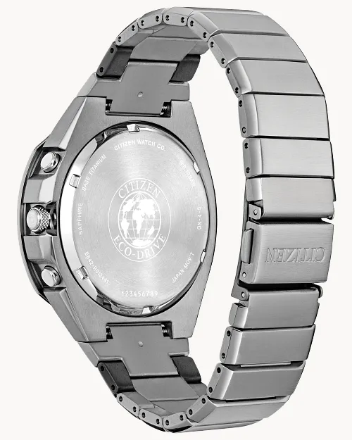 Super Titanium Armor Black Dial Titanium + 1 DLC Plated Link Super Titanium Armor Black Dial Titanium + 1 DLC Plated Link